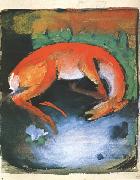 Franz Marc Dead Deer (mk34) oil painting on canvas